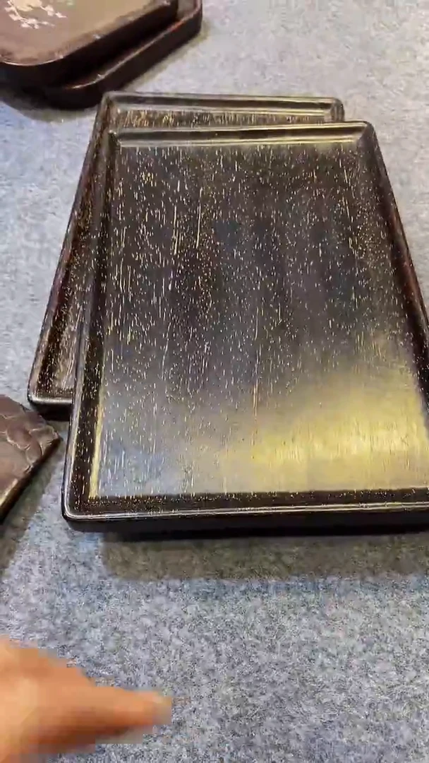木紫檀雕刻一物一拍