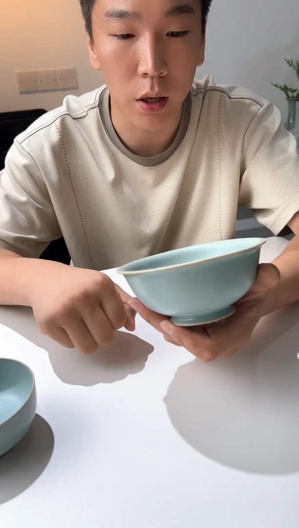 摆件瓷妙柴窑008窑北宋碗