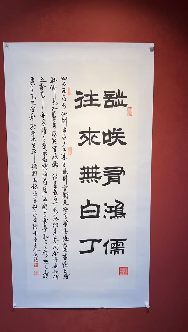 书法邹建国书法展品