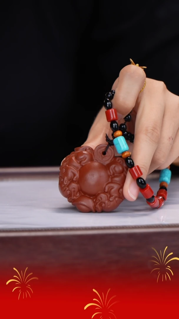 茶壶紫砂螃蟹手把件