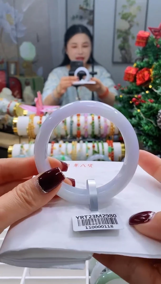 未镶嵌手镯翡翠67号55.8/12.5*8.2