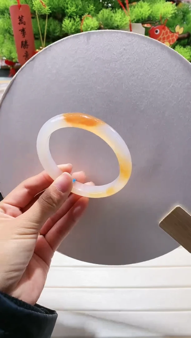 【闪购商品】玛瑙/玉髓手镯未镶嵌3-62.2