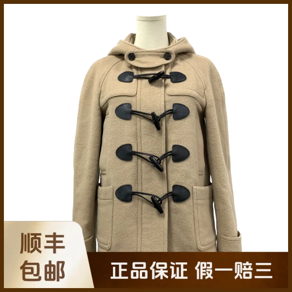 妃鱼/博柏利/羊毛/大衣/95新/沐九20