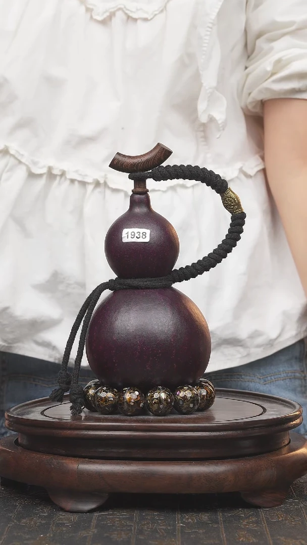 1938号大漆酒葫芦一物一拍