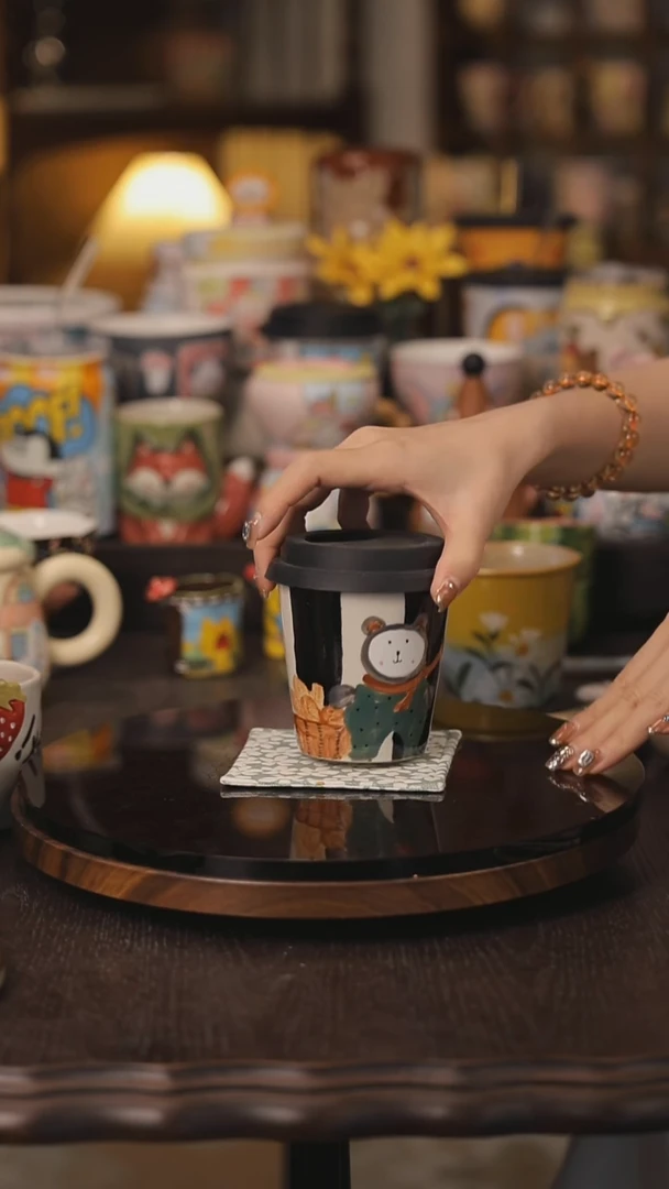 景德镇釉下彩绘设计师款式陶瓷