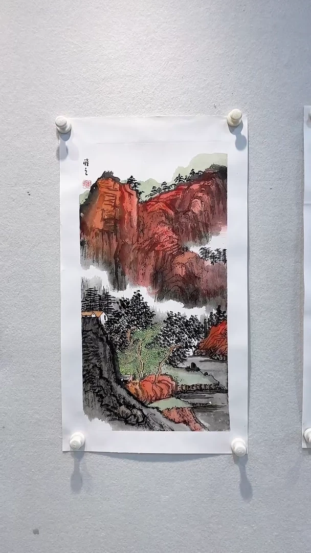 国画Y.谢老师作品2平尺