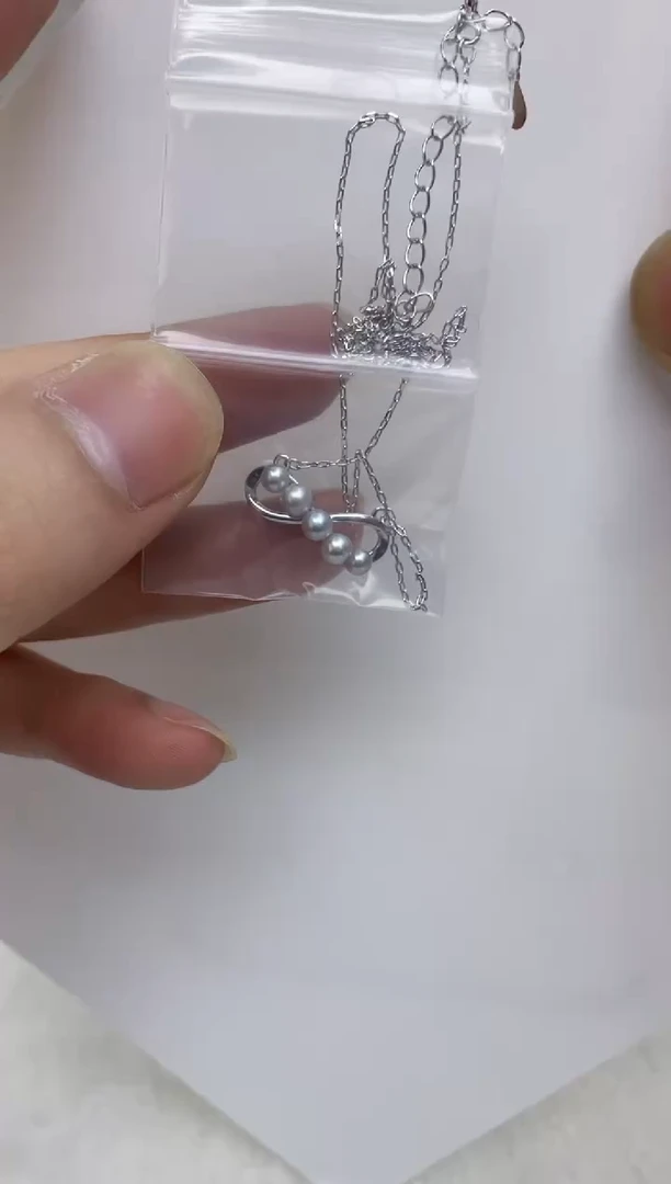 颈饰银S925镶嵌海水珍珠