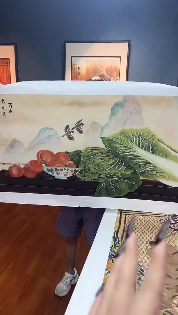 国画九霄甄选国画作品33