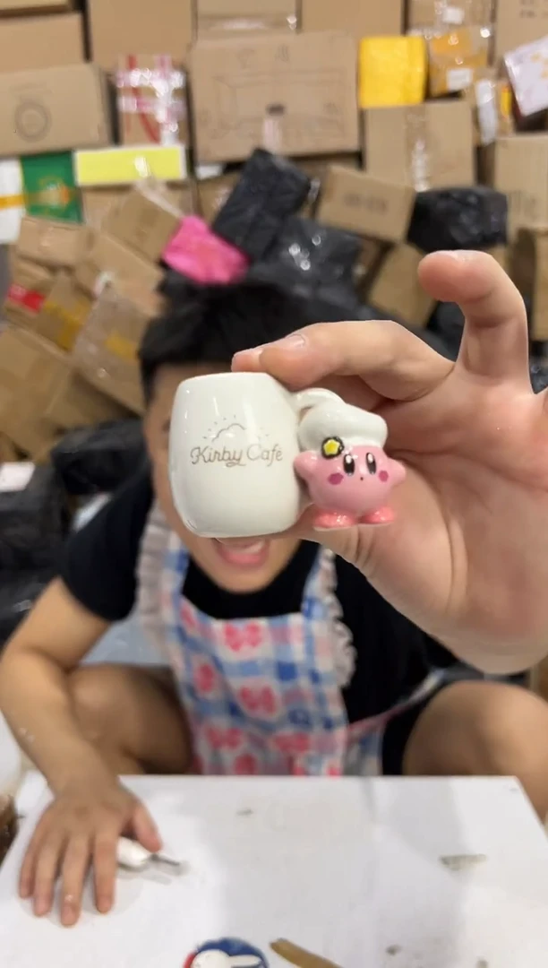 瓷片星之卡比牙刷架
