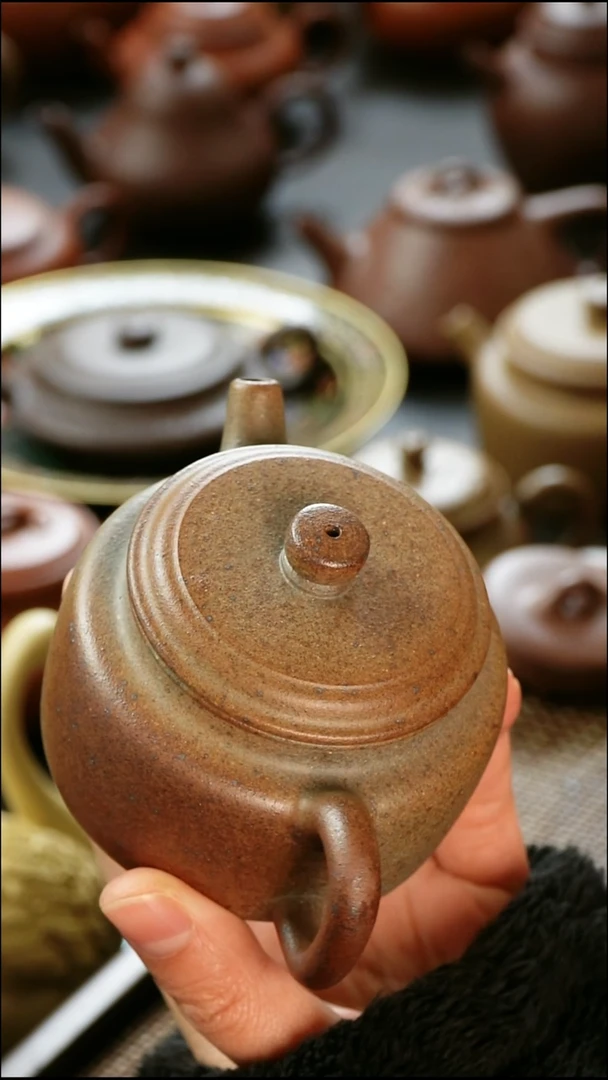 茶壶紫砂柴烧德中