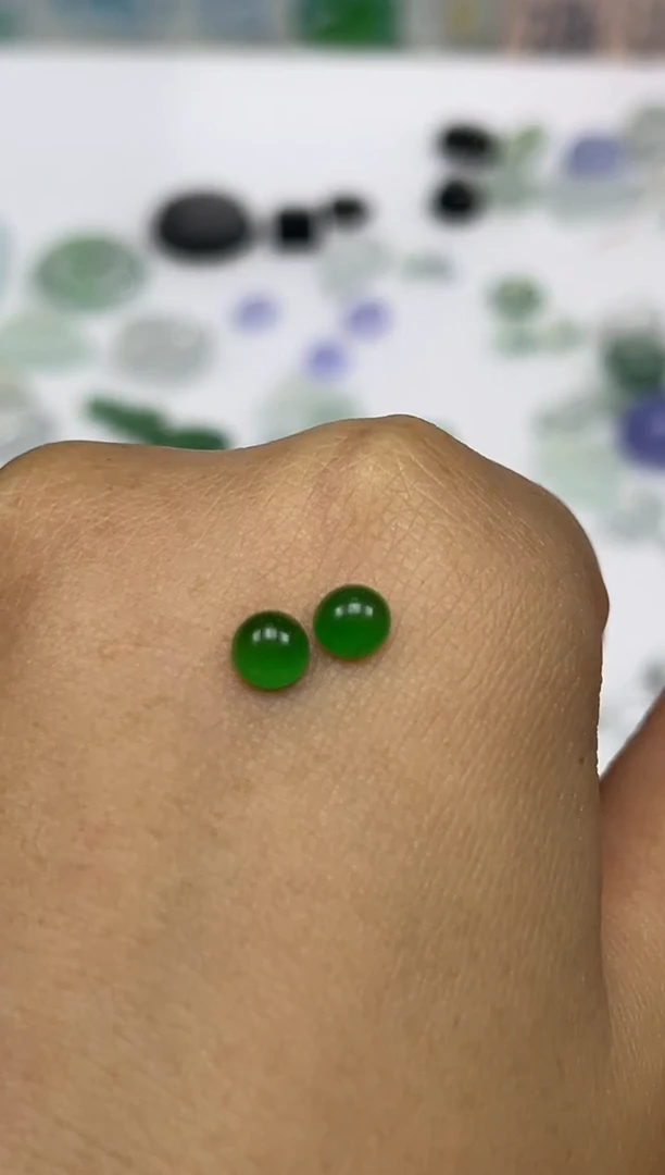 未镶嵌定制翡翠爱****）天然翡翠A货7