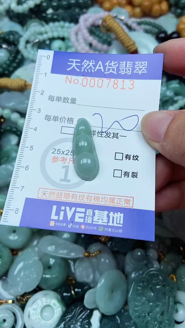 翡翠未镶嵌吊坠(不含链)翡翠