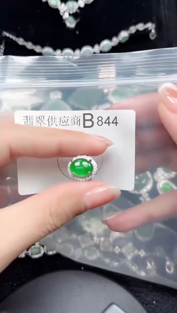 【闪购商品】翡翠颈饰未镶嵌844赠皮绳