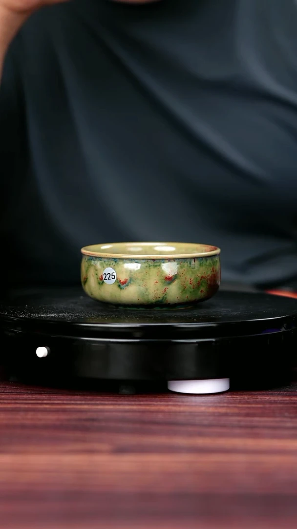 杯子225#盼龙窑一级品原矿钧瓷普洱杯