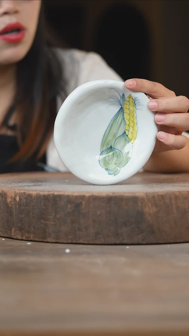 瓷片景德镇高温釉下彩（食品级）
