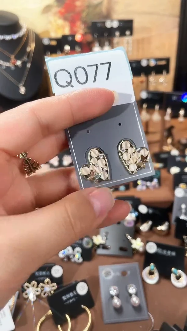 合金925银锆石Q077
