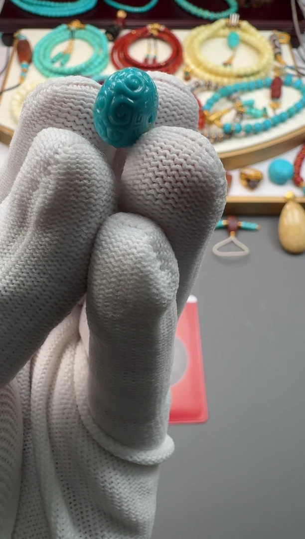 未镶嵌绿松石配饰琪***～配饰多样性发货证书