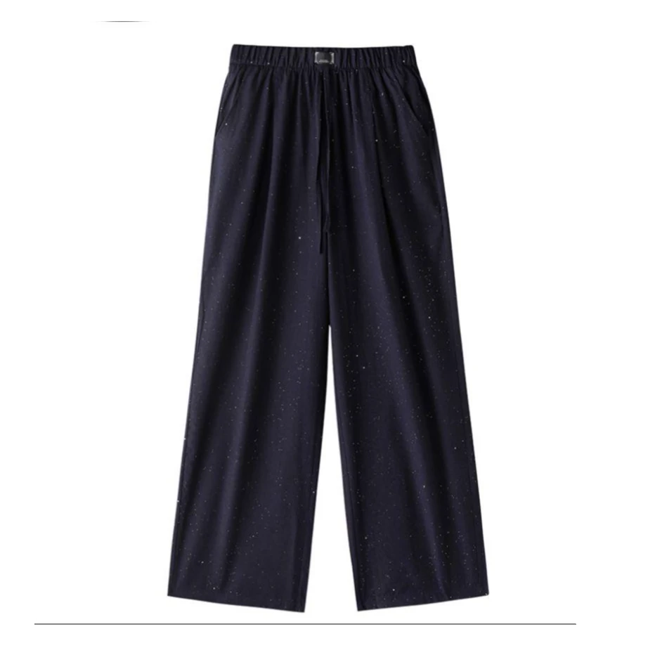 【蜻蜓专属】2025夏季新款亮钻星空休闲裤-XZ06740