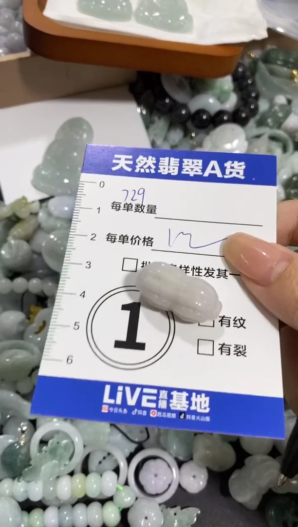 颈饰未镶嵌翡翠天然翡翠A货批量多样性发一件