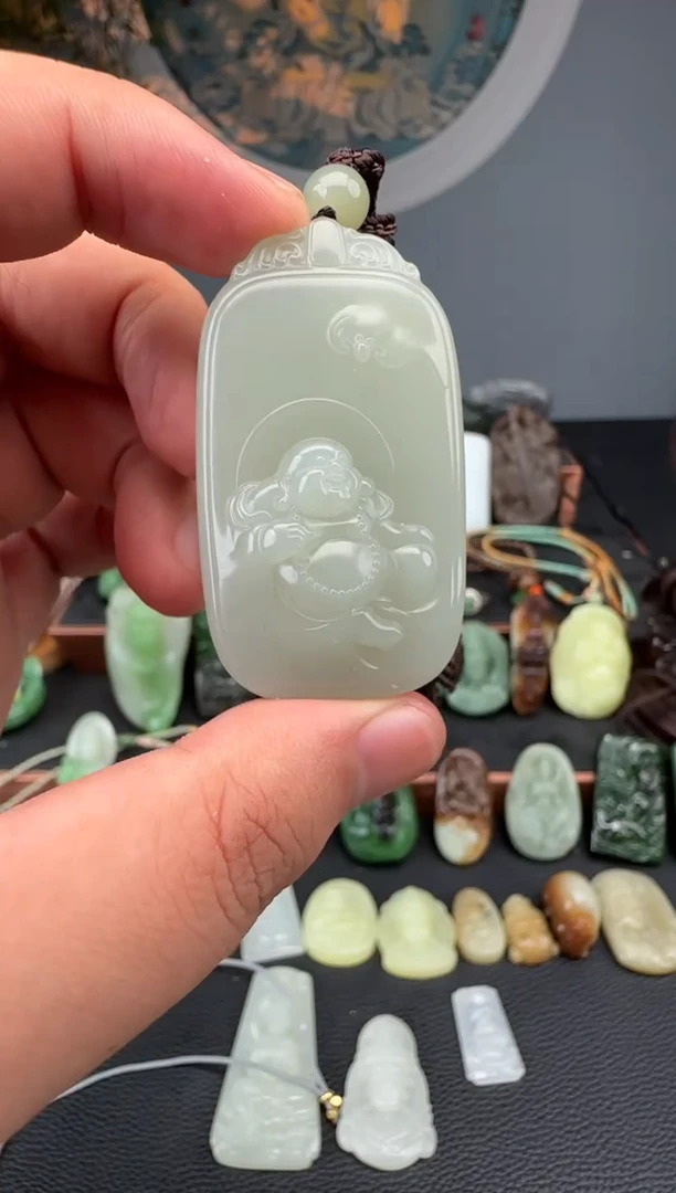 和田玉未镶嵌颈饰和田玉