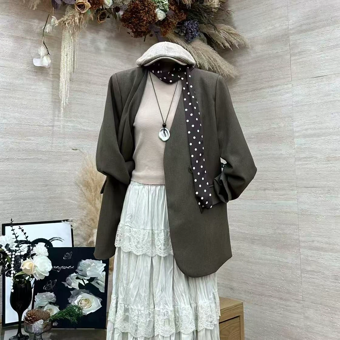 【法式可可】优雅高级感修身显瘦气质外套-00560