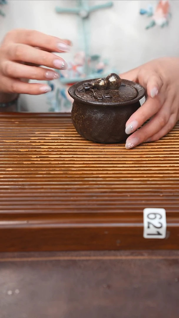 万古烧粗陶手工茶具
