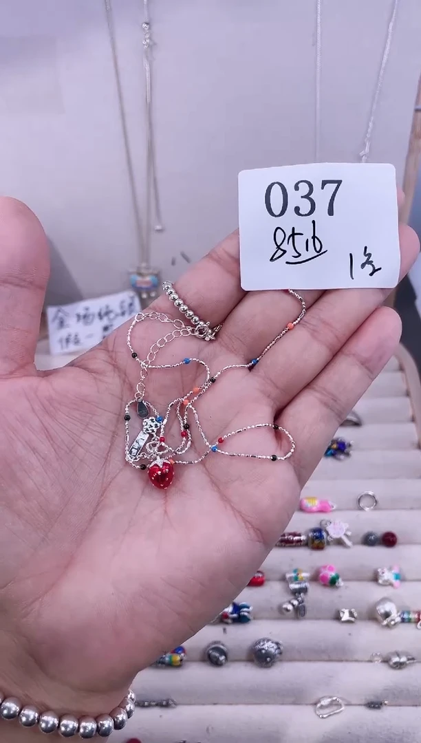 无925银b***呀纯银配件037