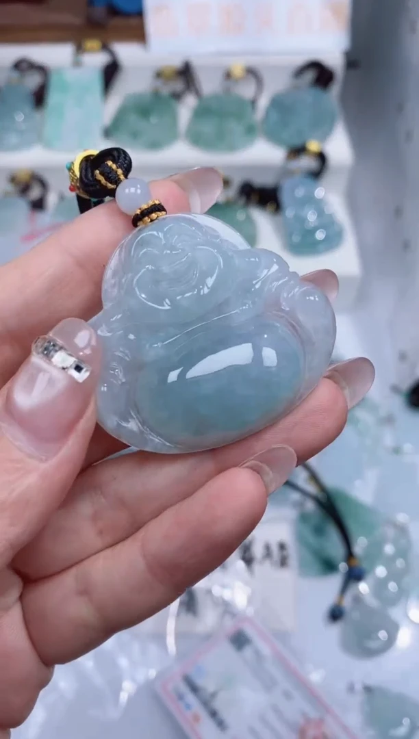 颈饰未镶嵌翡翠吊坠