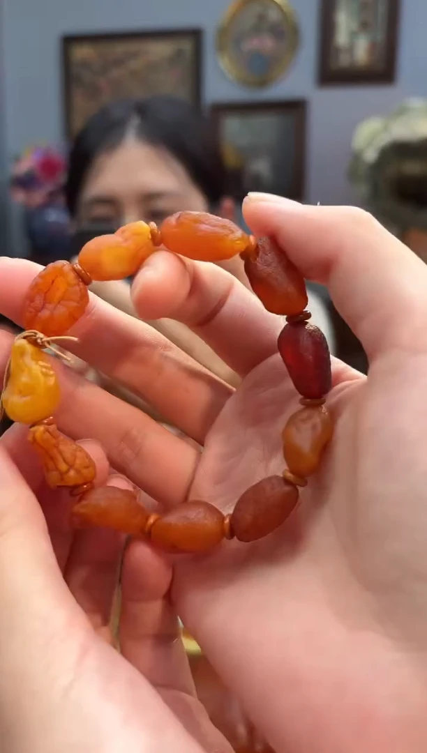 手串琥珀未镶嵌手串