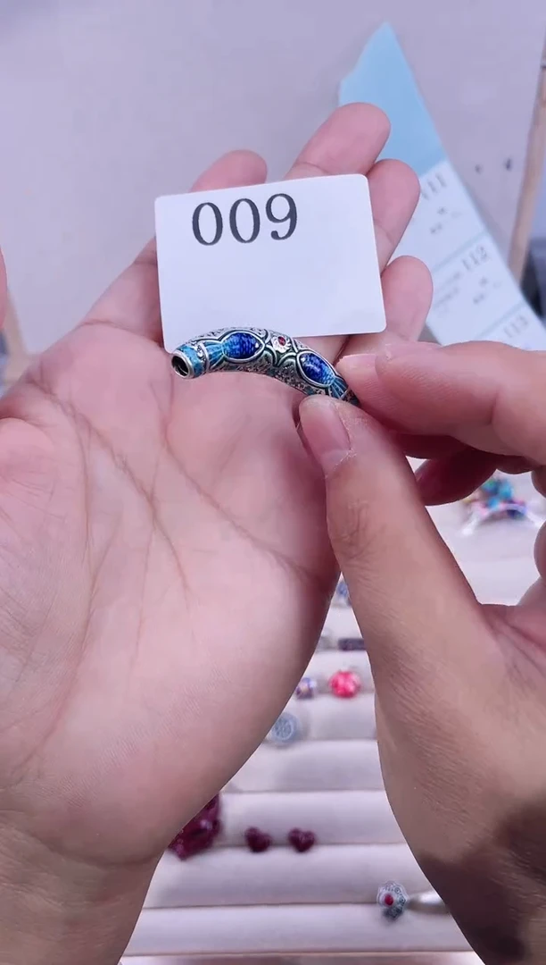 无足银心***1纯银配件009