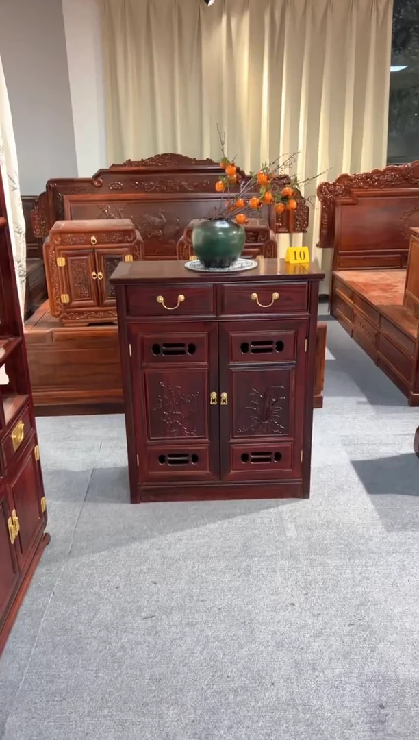 黑酸枝木类书柜俞*柜子1个