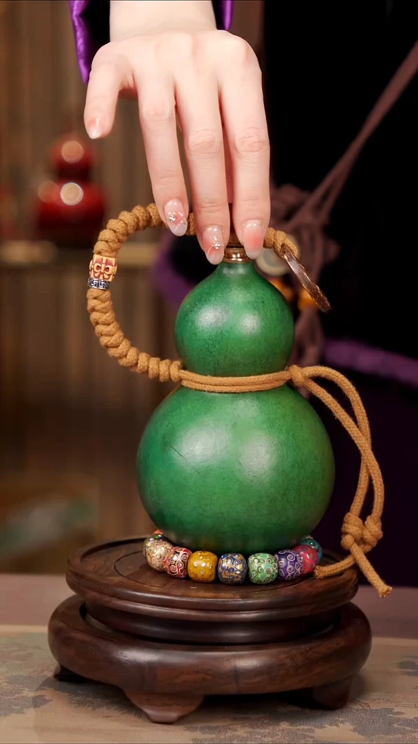 【闪购商品】40易林大漆酒葫芦----78