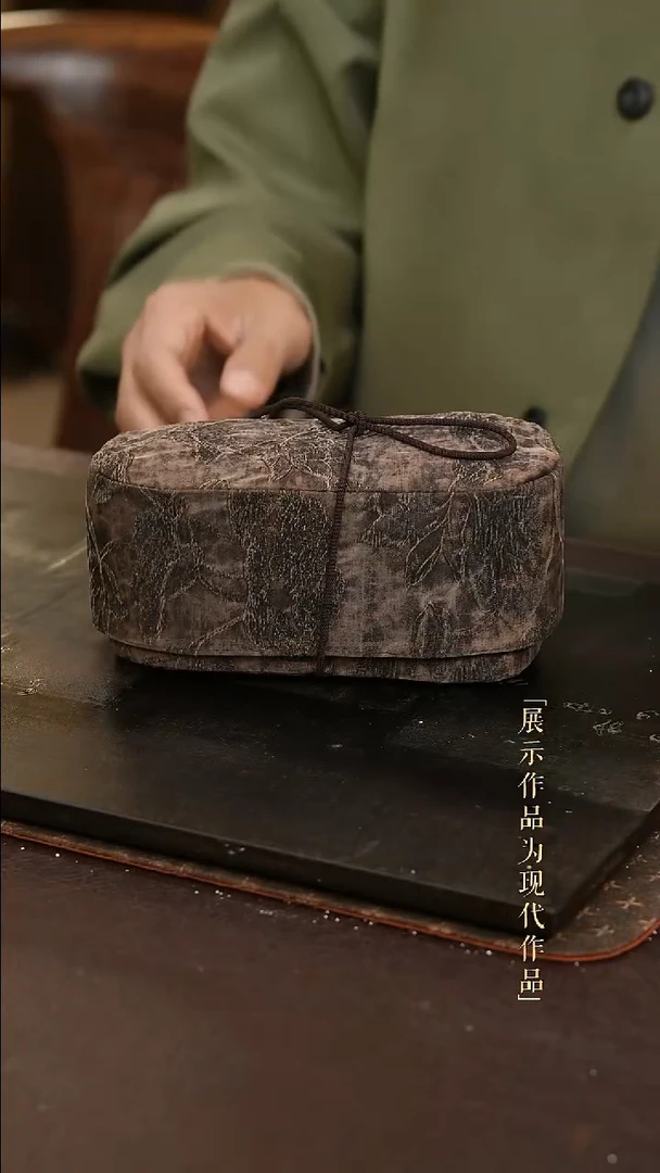 禅艺堂-暗纹香云纱茶包