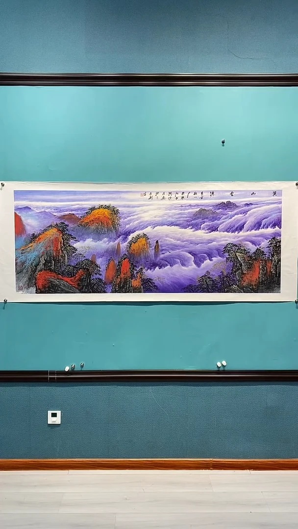 国画画都展厅明德老师国画作品18