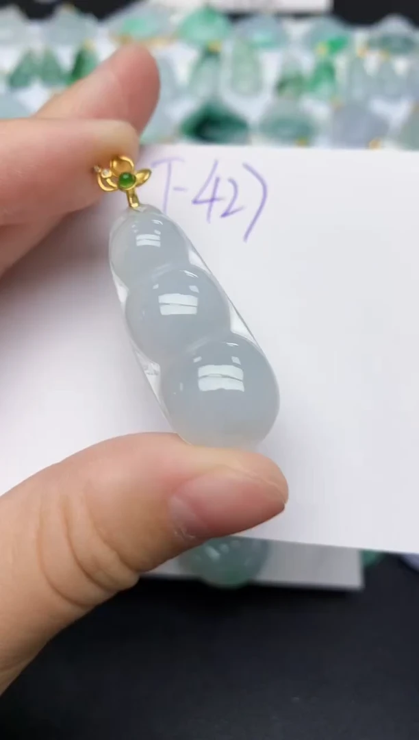 颈饰未镶嵌翡翠天然缅甸A货翡翠百元以上9元证书费自理
