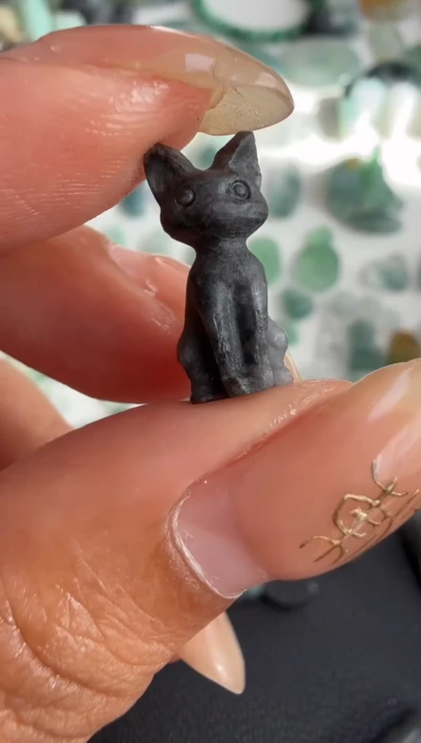 颈饰未镶嵌翡翠小猫咪38+10