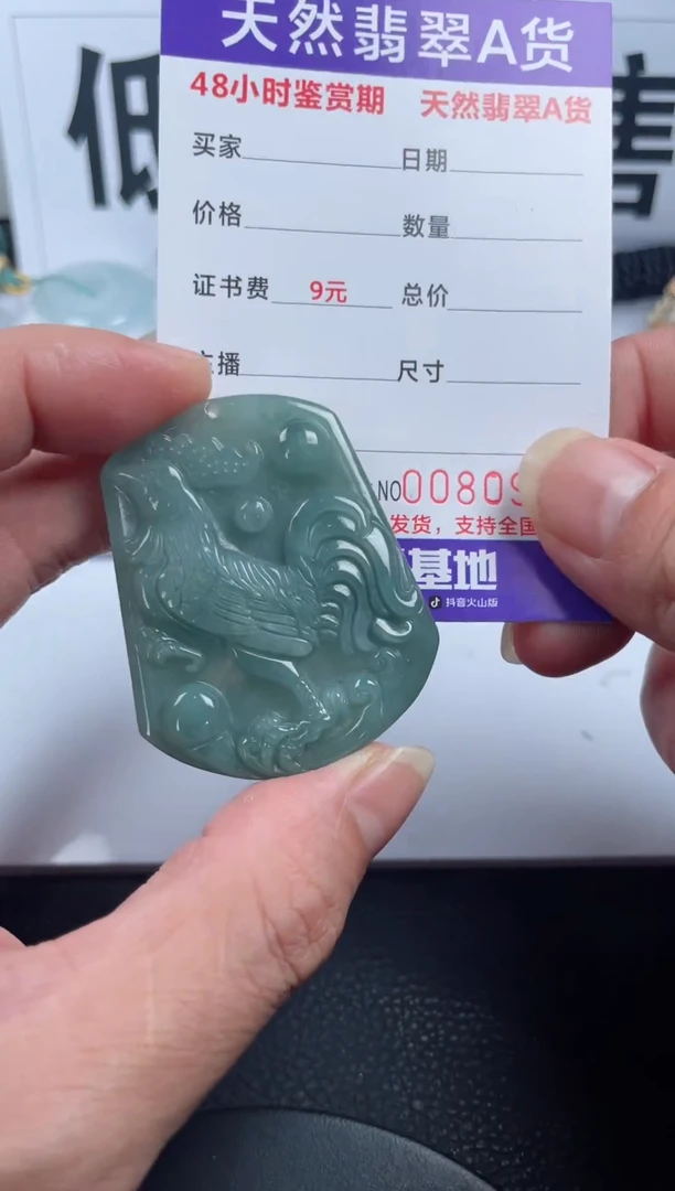 颈饰未镶嵌翡翠