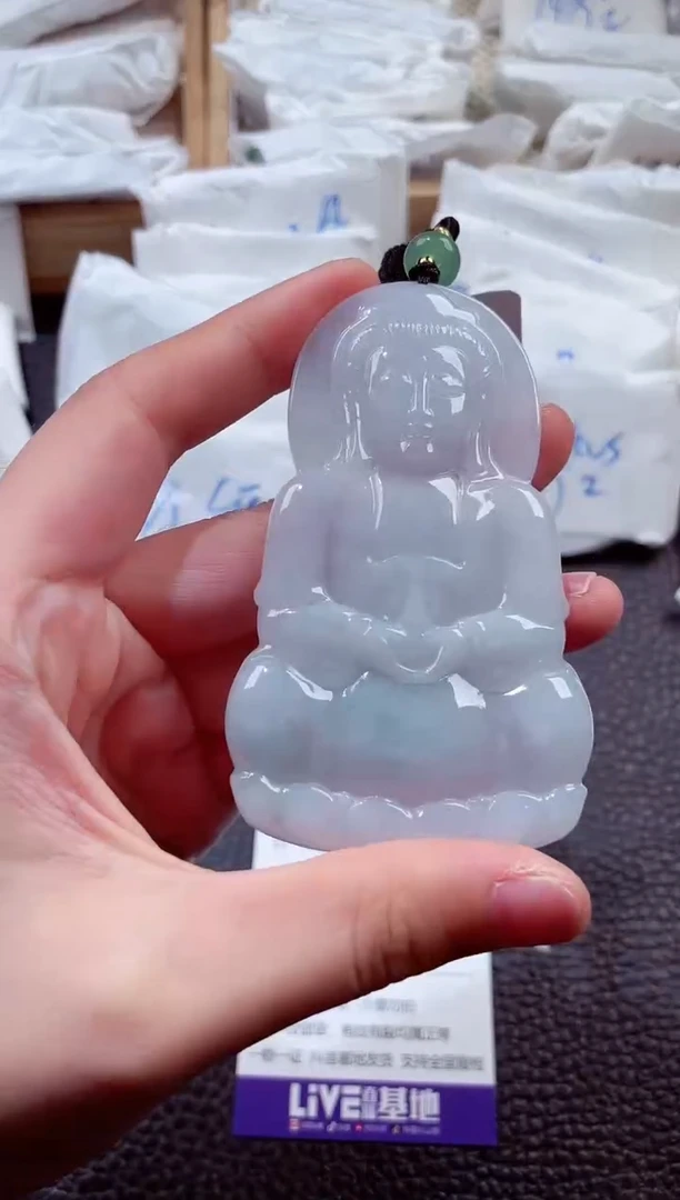 翡翠未镶嵌颈饰00005370