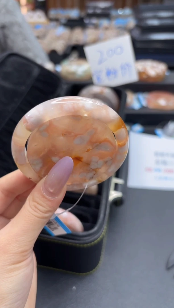 未镶嵌手镯石英质玉C563(54圈赠送镯心)