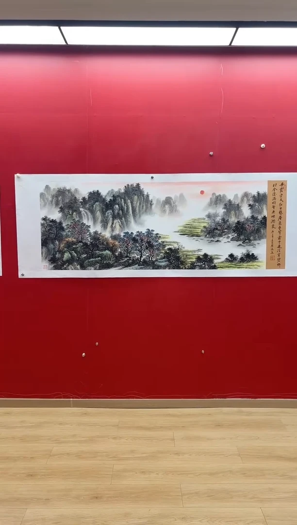 国画刘履瀛老师亲笔