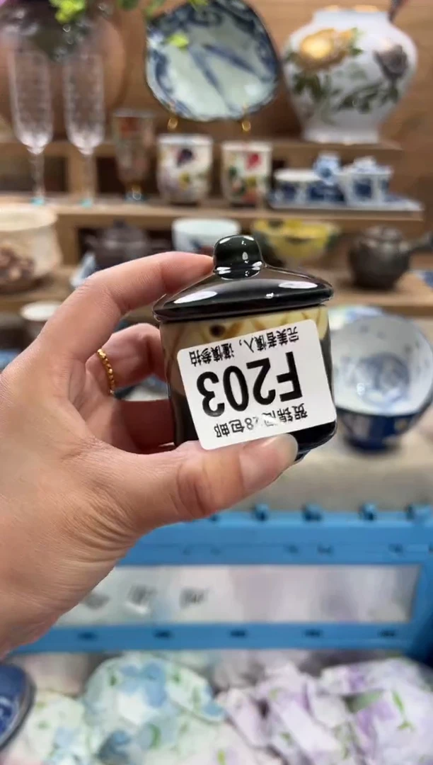 瓷片白**欢      F203