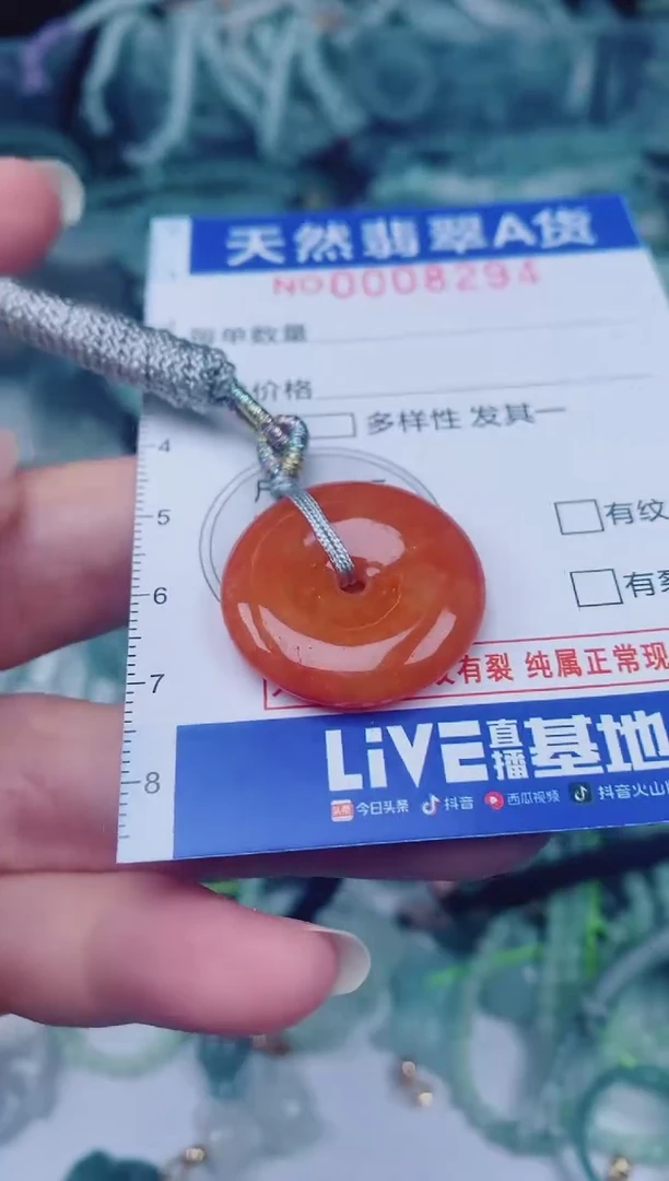 颈饰未镶嵌翡翠00008294