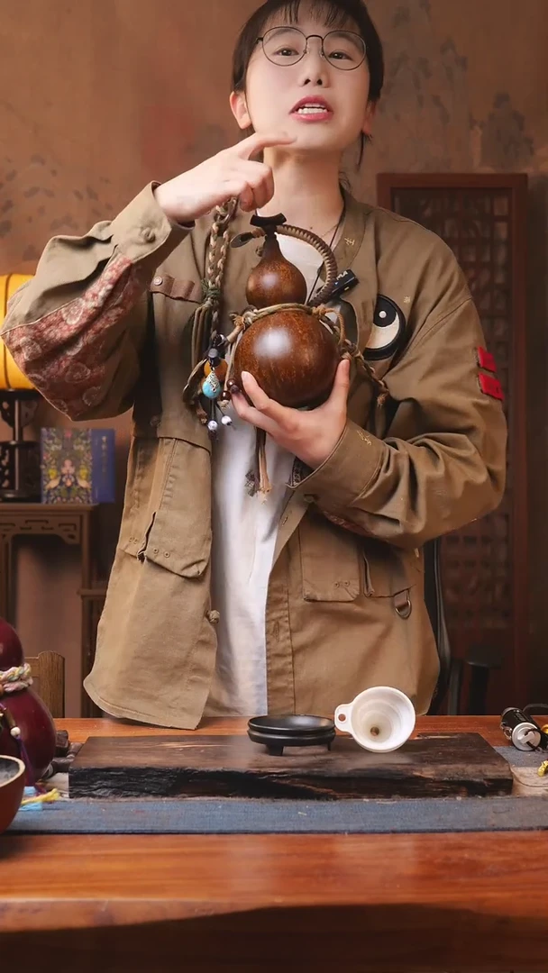 【闪购商品】15号精品大漆葫芦防腐防渗装水茶酒