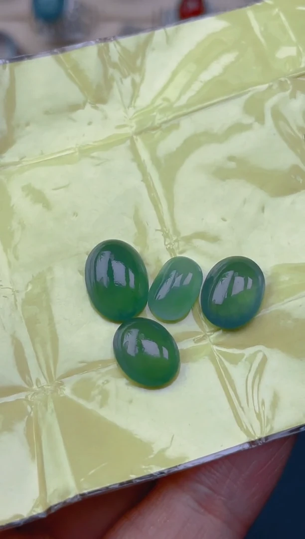 未镶嵌定制翡翠天然翡翠蛋面20