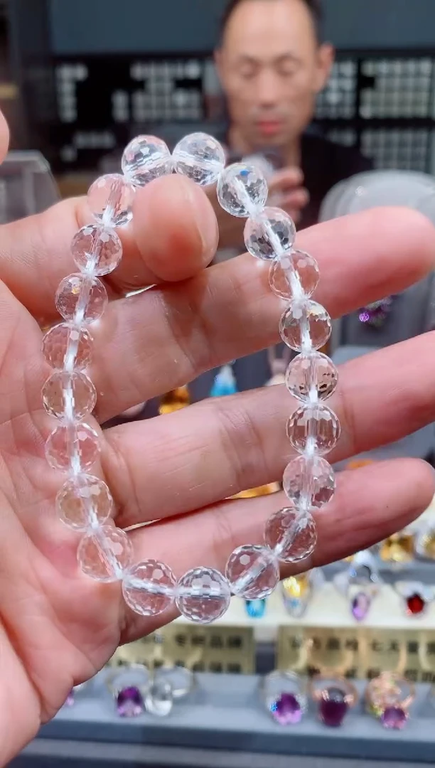 水晶手串未镶嵌水晶手串