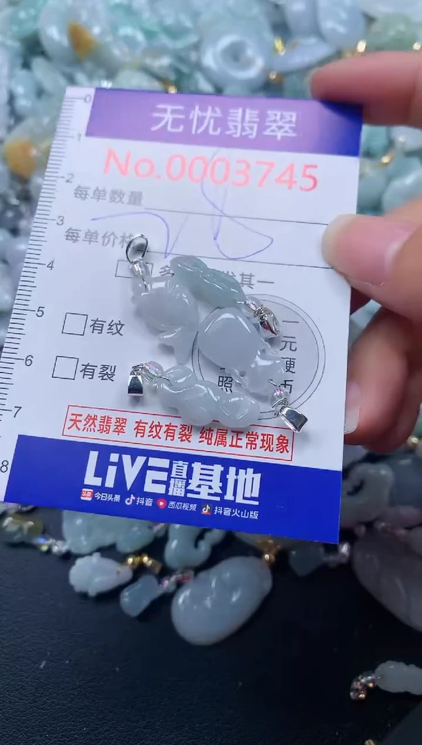 颈饰未镶嵌翡翠3745