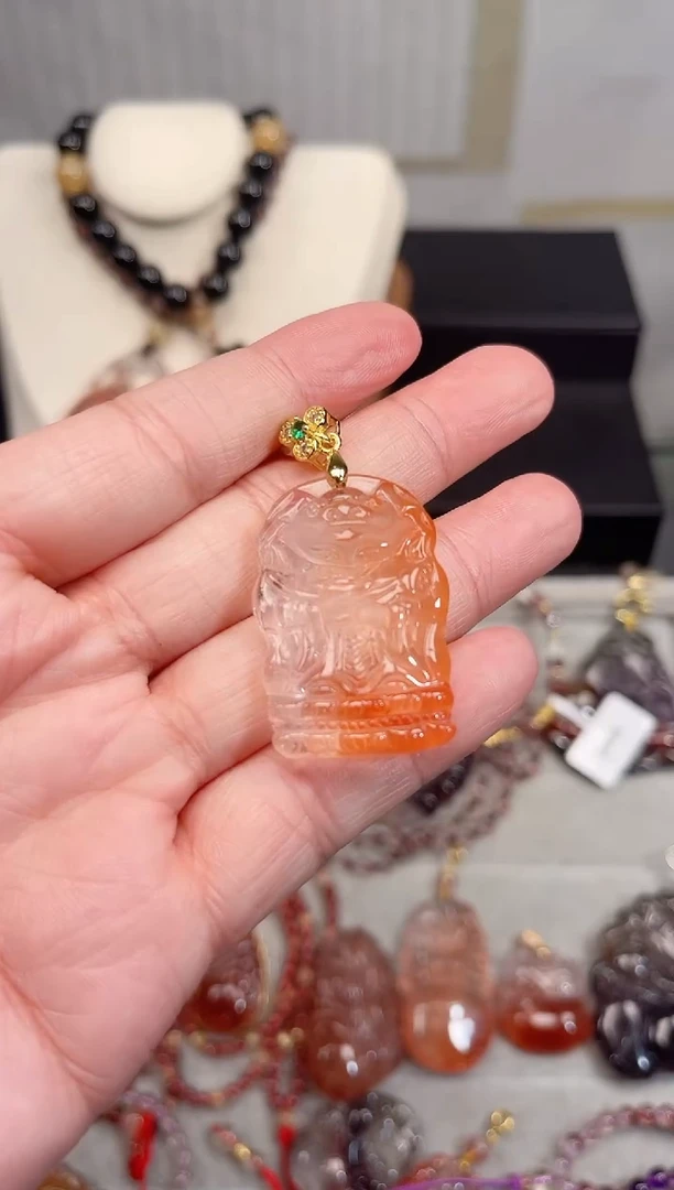 颈饰未镶嵌水晶【百晶灵儿】定制款