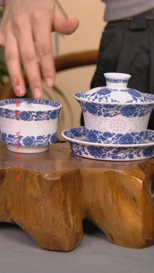 简装家用款件套 白瓷陶瓷茶具