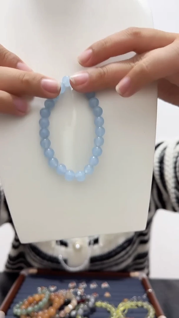 未镶嵌手链水晶玉髓手链122