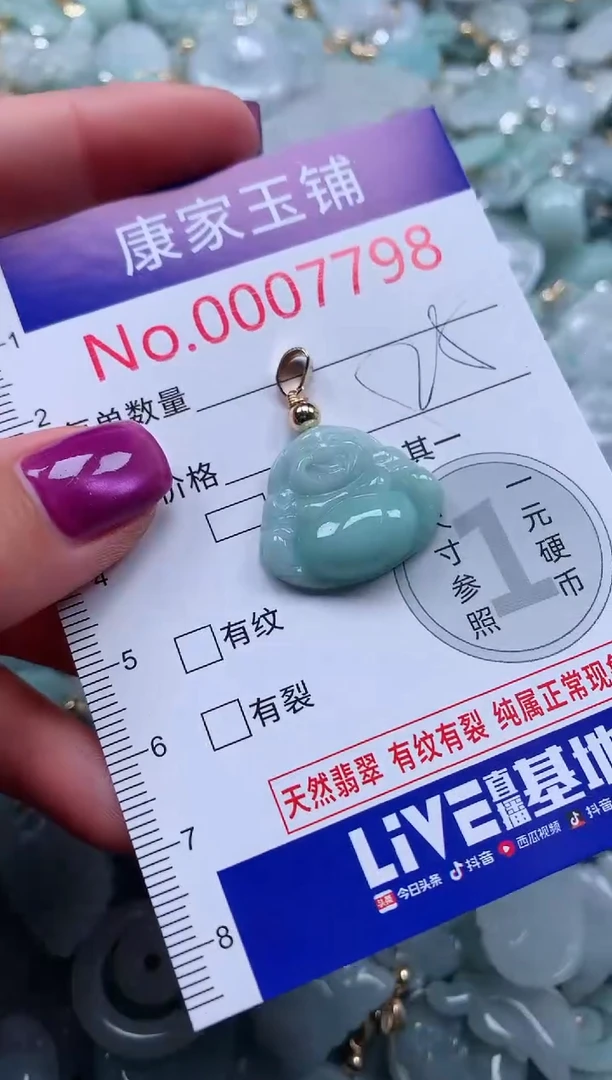 颈饰未镶嵌翡翠7798